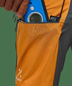 Haglöfs Men's L.I.M Hybrid Touring Pant Desert Yellow/Magnetite