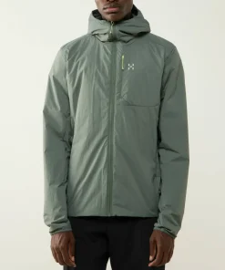 Haglöfs Men's L.I.M Mimic Barrier Hood Chlorophyll Green