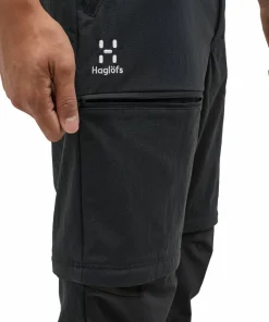 Haglöfs Men's Mid Standard Zip-Off Pant True Black
