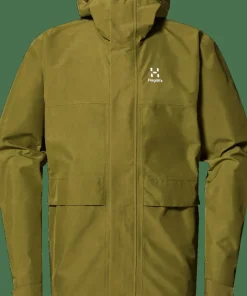 Haglöfs Men's Reed GORE-TEX Parka Olive Green