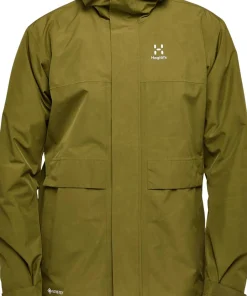 Haglöfs Men's Reed GORE-TEX Parka Olive Green