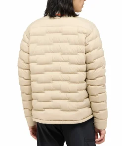 Haglöfs Men's Roc Flash Down Jacket Chalk Beige