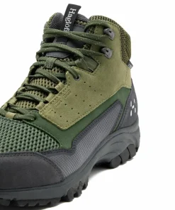 Haglöfs Men's Rosson Proof Mid Magnetite/olive Green