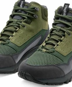 Haglöfs Men's Rosson Proof Mid Magnetite/olive Green