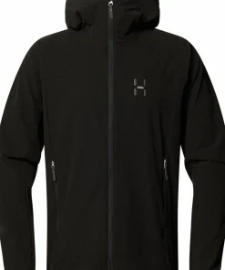 Haglöfs Men's Rosson Softshell Hood True Black