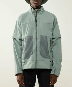 Haglöfs Men's Solis Zip Off Jacket Dew Green