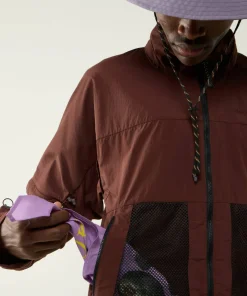 Haglöfs Men's Solis Zip Off Jacket Maroon Trail