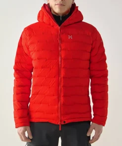 Haglöfs Men's Spitz Down Hood Tech Red