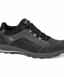 Hanwag Men's Banks Low Gore-Tex Asphalt/Black