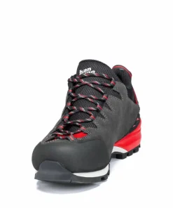 Hanwag Men's Makra Pro Low Gore-Tex Asphalt/Red