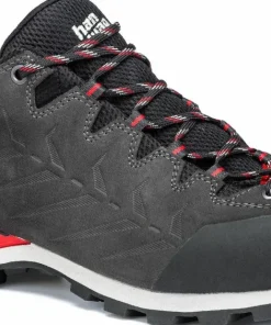 Hanwag Men's Makra Pro Low Gore-Tex Asphalt/Red