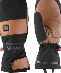 Heat Experience Heated Outdoor Mittens Black