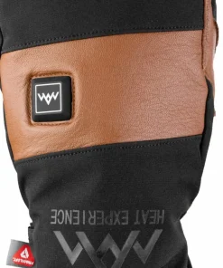 Heat Experience Heated Outdoor Mittens Black