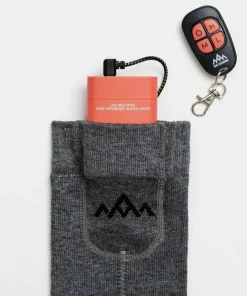 Heat Experience Heatx Heated Everyday Socks With Batteries V2 Grey