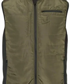 Heat Experience Men's Heated Hunt Vest Olive Green