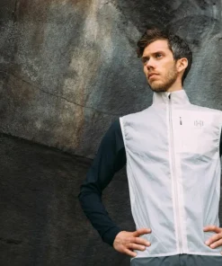 Hellner Biekkus Wind Vest Men's Nimbus Cloud