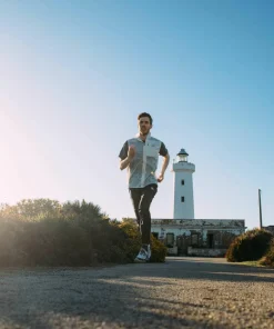 Hellner Biekkus Wind Vest Men's Nimbus Cloud