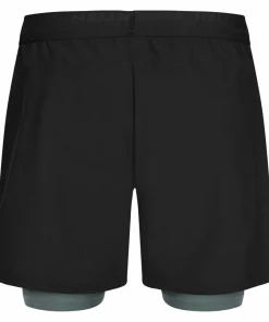 Hellner Kelva 2-in-1 Shorts Men's Black Beauty/Laurel Wreath