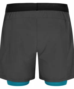 Hellner Kelva 2-in-1 Shorts Men's Asphalt