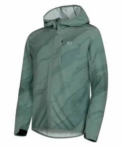 Hellner Men's Aras Running Jacket Laurel Wreath Aop