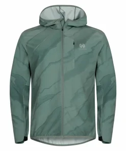 Hellner Men's Aras Running Jacket Laurel Wreath Aop