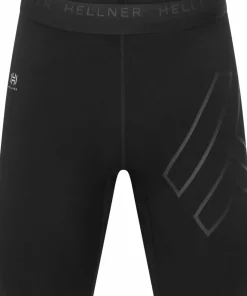 Hellner Men's Compression Short Tights Black Beauty