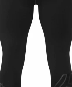 Hellner Men's Compression Full Length Tights Black Beauty
