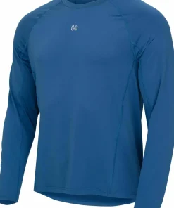Hellner Men's Core Running Rn Long Sleeve Tee Ensign Blue