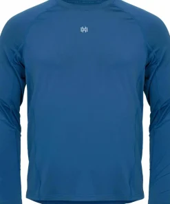 Hellner Men's Core Running Rn Long Sleeve Tee Ensign Blue