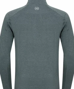 Hellner Men's Nunis Halfzip Long Sleeve Tee Stormy Weather