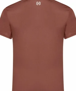 Hellner Men's Tossis Mesh Tee Chutney