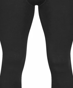 Hellner Men's Wool Tech Base Layer Pant Black Beauty