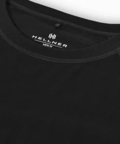 Hellner Men's Wool Warm Base Layer Long Sleeve Black Beauty