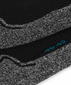 Hellner Mid Tech Run Sock Black Beauty