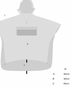 Helsport Pro Fjell Poncho Insulated Dark Shadow / Ruby Red
