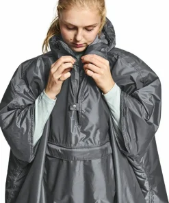 Helsport Pro Fjell Poncho Insulated Dark Shadow / Ruby Red