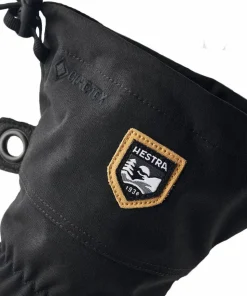 Hestra Army Leather Gore-Tex - 5 Finger Black/Black