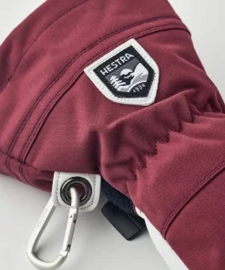 Hestra Army Leather Heli Ski 5-finger Bordeaux