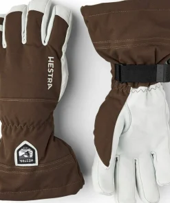Hestra Army Leather Heli Ski 5-finger Espresso