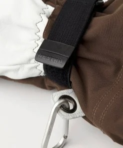 Hestra Army Leather Heli Ski 5-finger Espresso