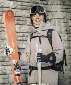 Hestra Army Leather Heli Ski 5-finger Black