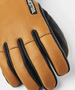 Hestra Army Leather Wool Terry 5-Finger Cork