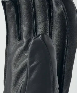 Hestra Army Leather Wool Terry 5-Finger Grey