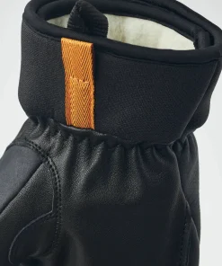 Hestra Army Leather Wool Terry 5-Finger Grey