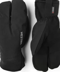 Hestra CZone Mistral Split Mitt Black