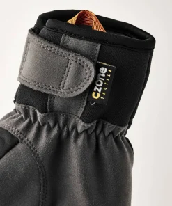 Hestra Ergo Grip Delta HDry - 5 Finger Black/Dark Grey