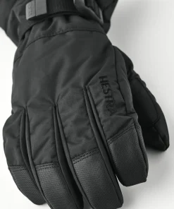 Hestra Gauntlet Sr. - 5 Finger Black/Black