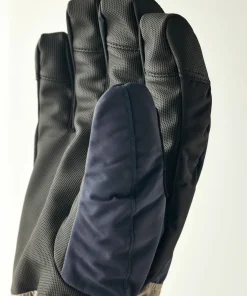 Hestra Gauntlet Sr. - 5 Finger Dark Navy/Beige