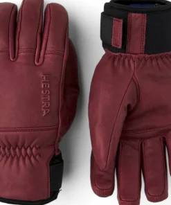 Hestra Omni - 5 Finger Bordeaux