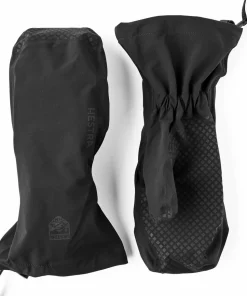 Hestra Seam Sealed Shell Mitt Black